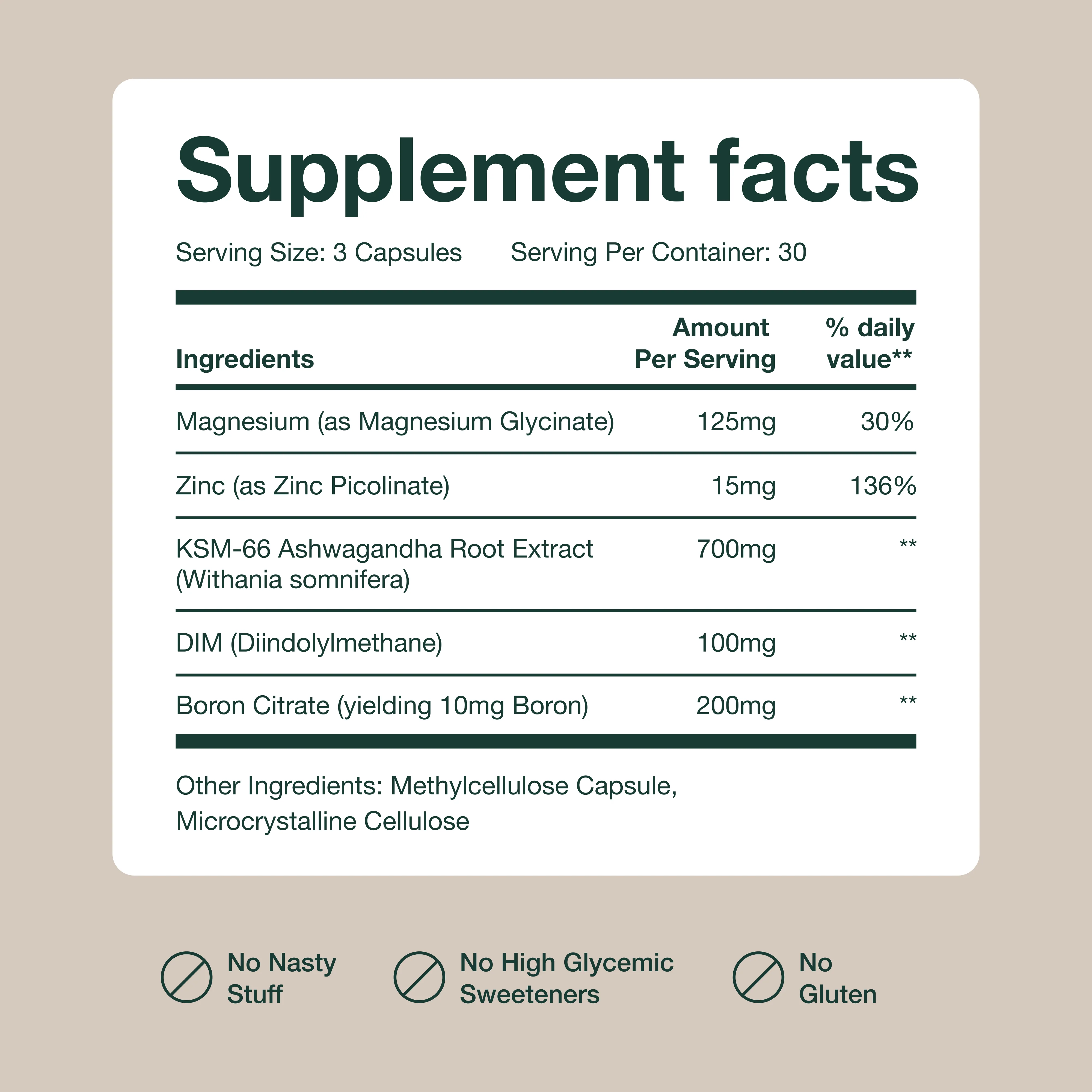 Testosterone Support Complex - Image 3